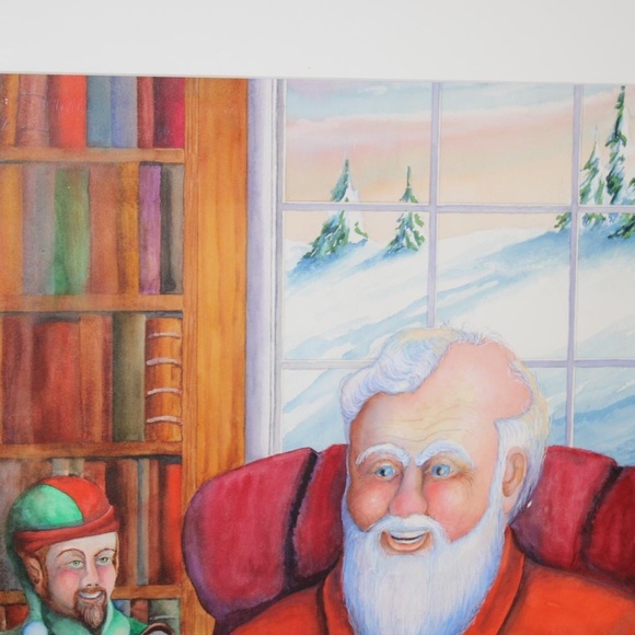 Gelseichter Orginal"Checking the Good Deeds." Fine - Picture 2 of 6